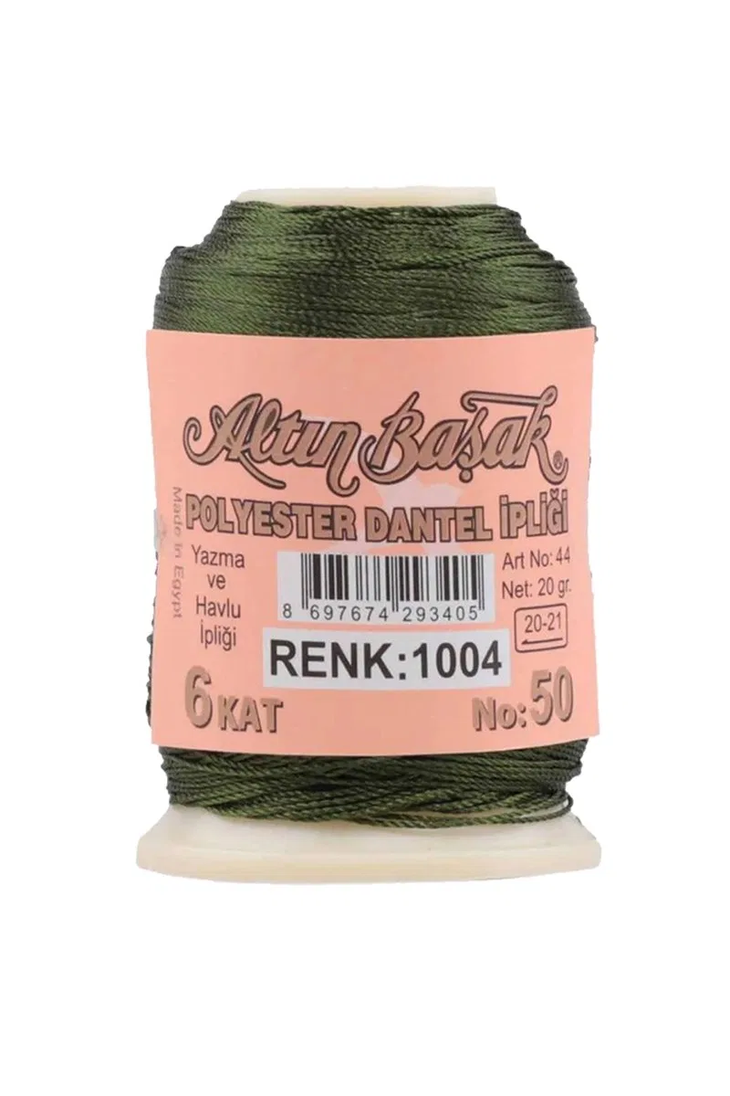 3 Adet Altınbaşak Oya ve Dantel İpi 20 gr - Royaleks - No: 1004 görsel 3