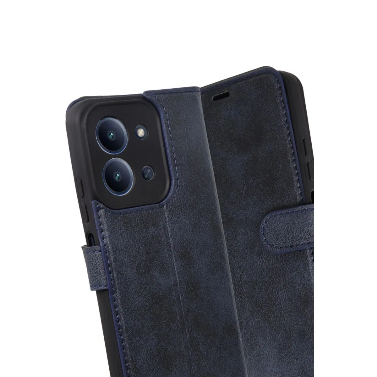 Xiaomi Redmi 15c 4g Trend S Plus Kapaklı Kılıf - Lacivert görsel 3
