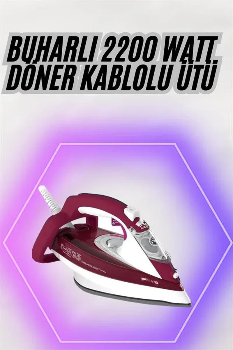 2200W Seramik Kaplama Estetik Tasarımı 360 Derece Dönebilir Kablosu Yeni Nesil görsel 2