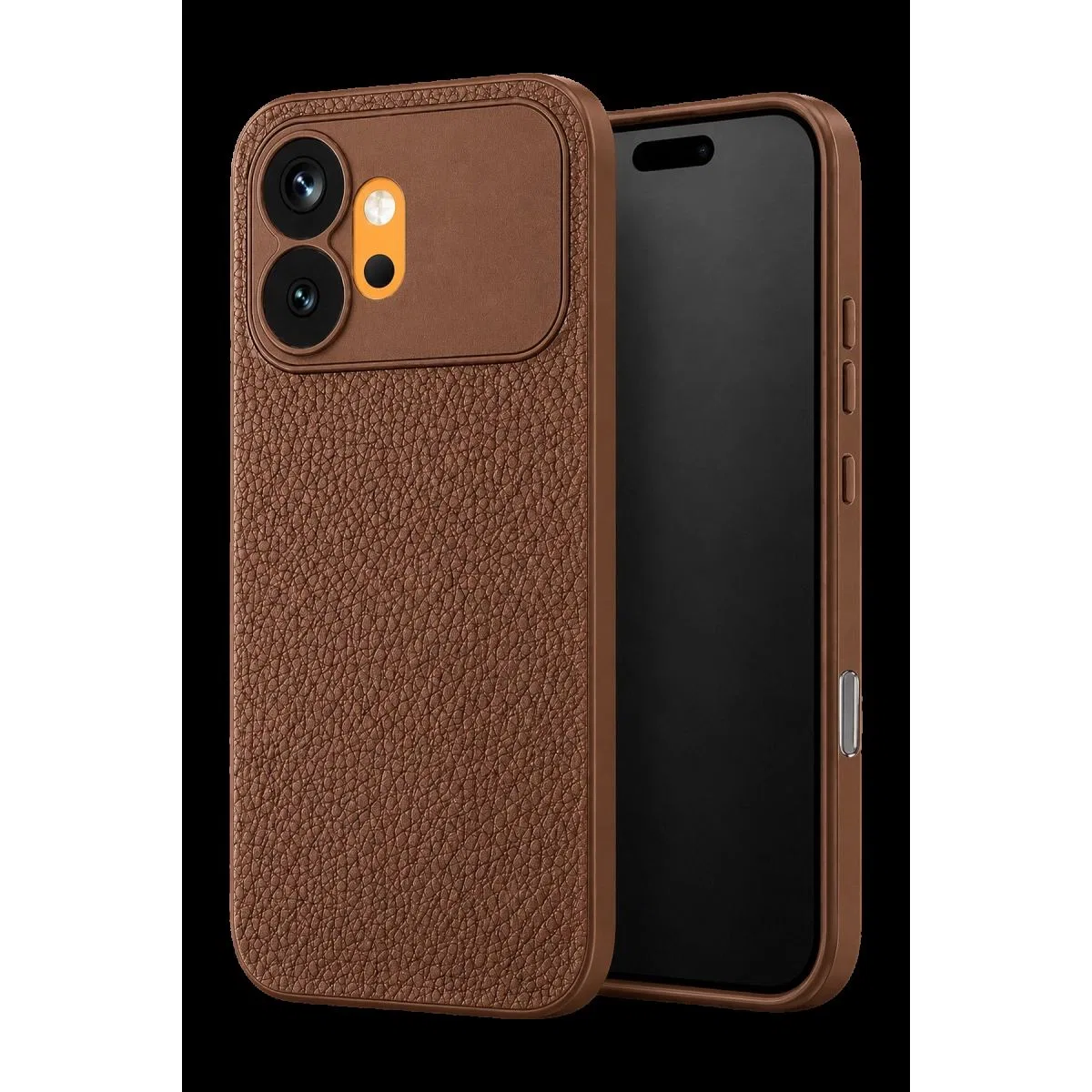 Huawei Honor 600 Thermax Silikon Kılıf - Kahverengi