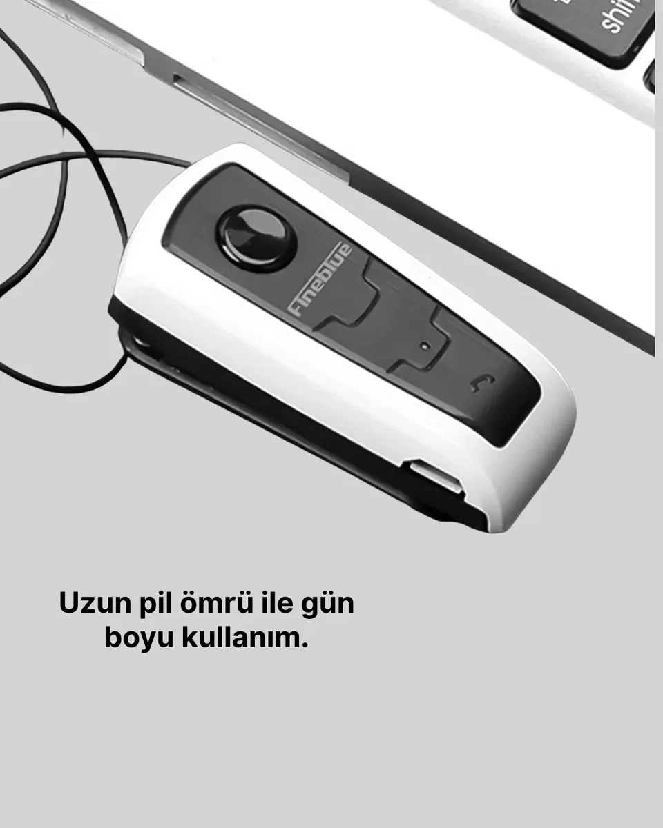 Gürültü Önleyici Fineblue F910 Bluetooth Kulaklık Klipsli Model görsel 3