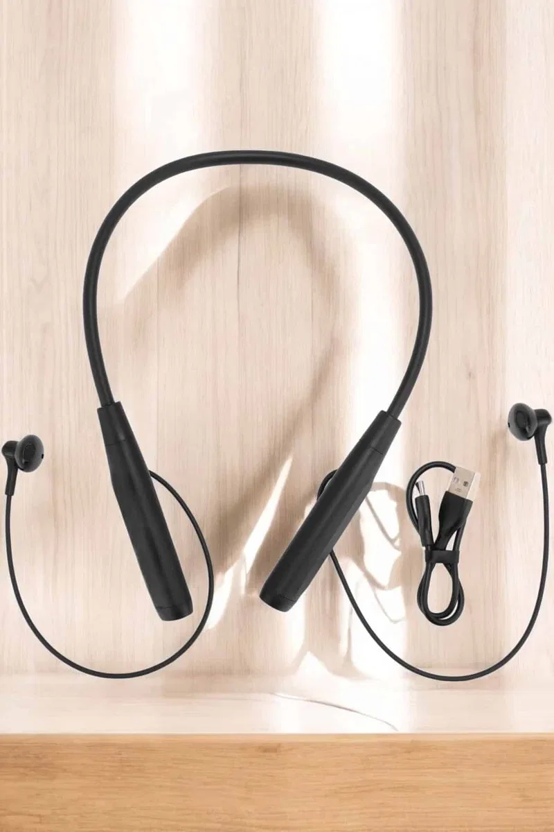 Yeni Nesil Bluetooth Kulaklık Kablolu Kulak İçi Dijital Göstergeli görsel 2