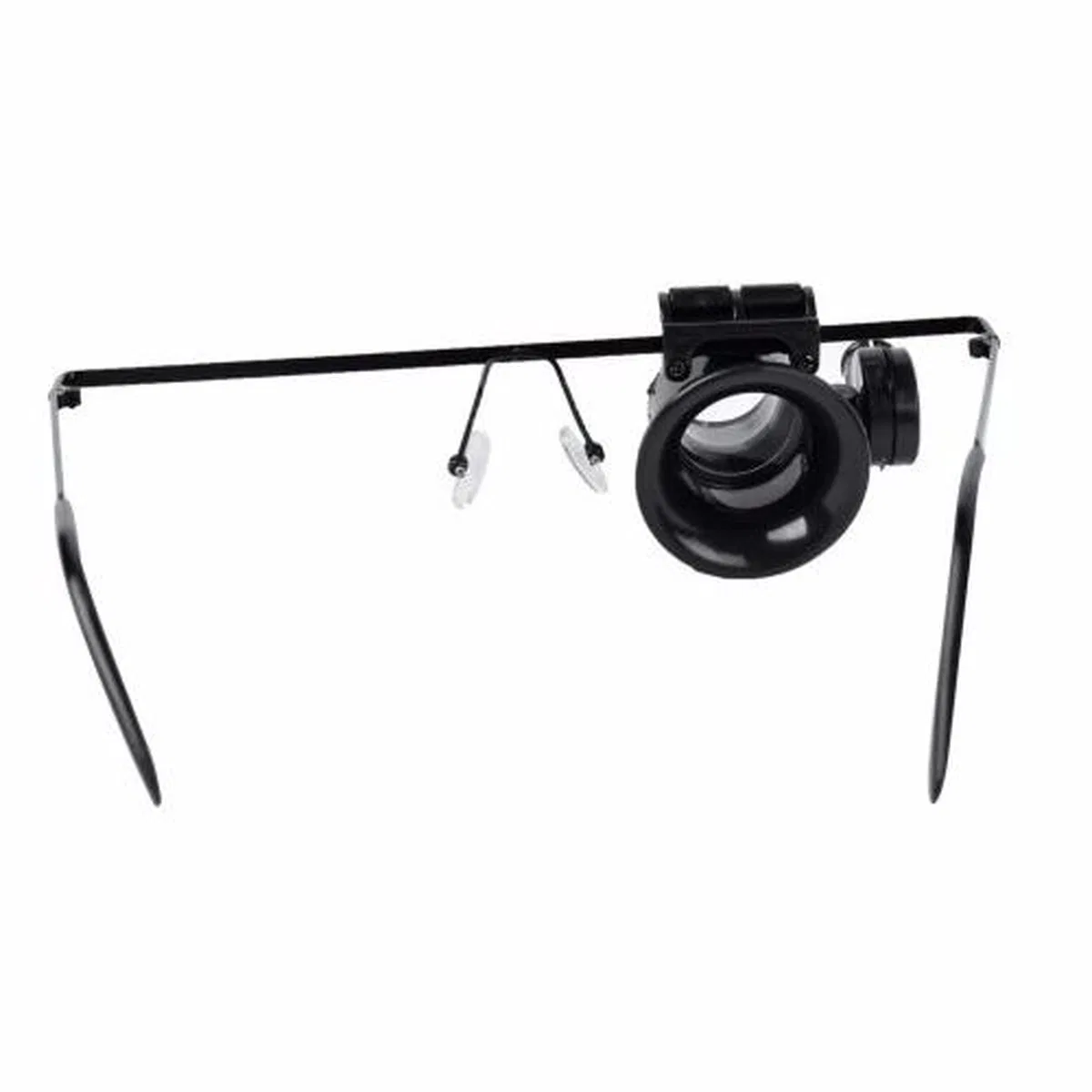Gözlük Model 20x16mm Optik Lens Led Işık Monoküler Büyüteç görsel 4