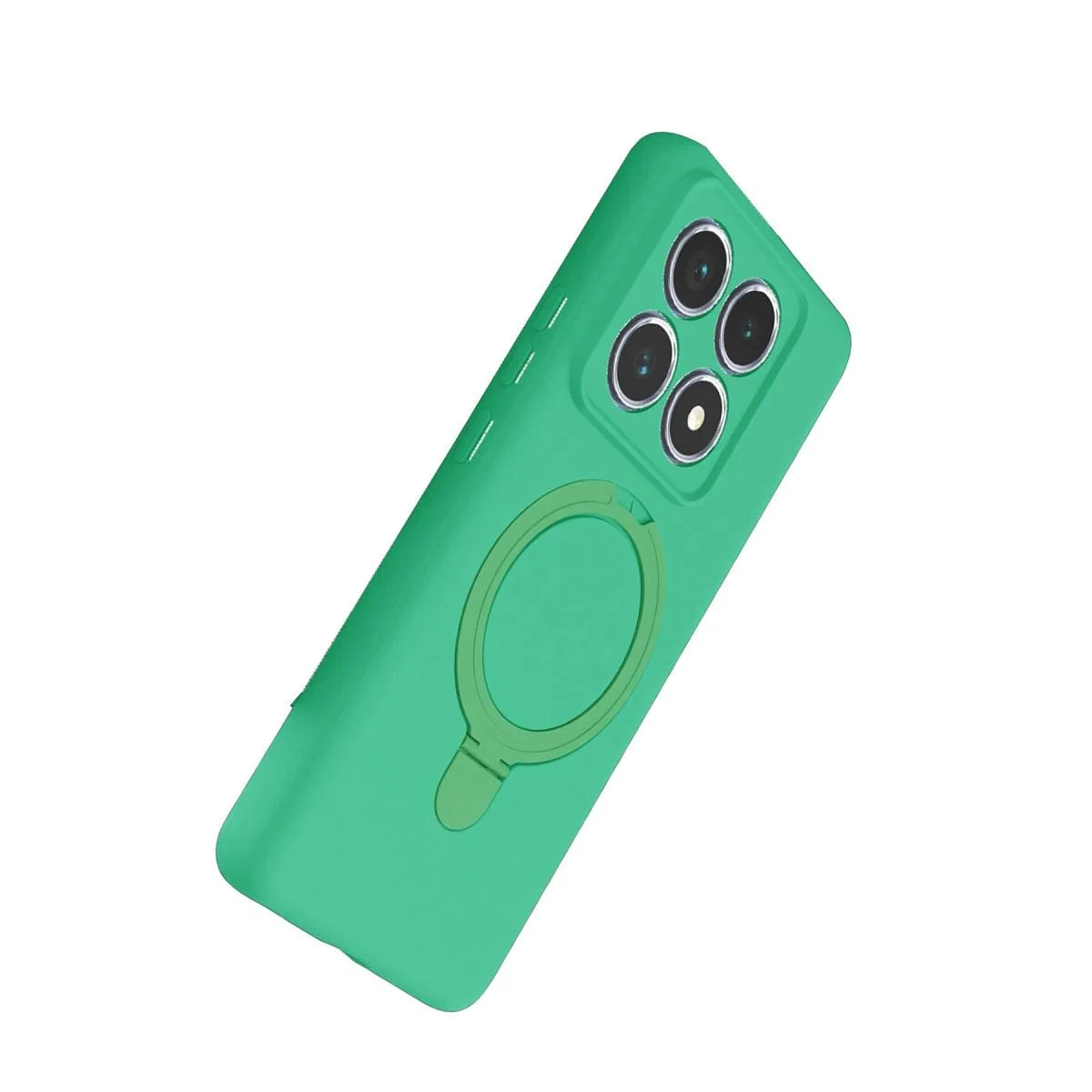 Xiaomi Mi 14t Pro Regal Magsafe Standlı Kapak - Yeşil görsel 3