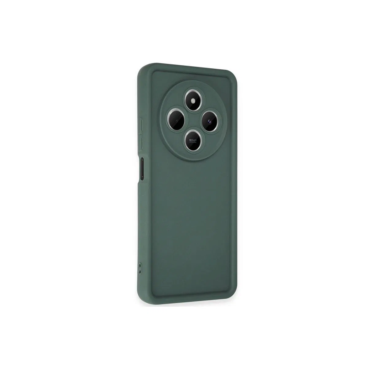 Xiaomi Redmi 14c Kılıf Viera Silikon - Koyu Yeşil görsel 2
