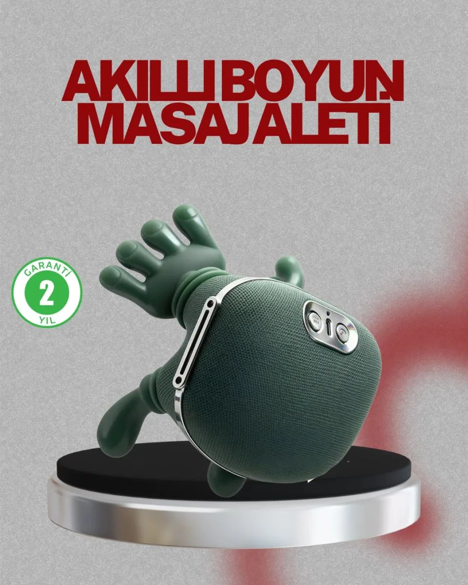 Boyun Ve Omuz Gerginliği Giderici Masaj Cihazı