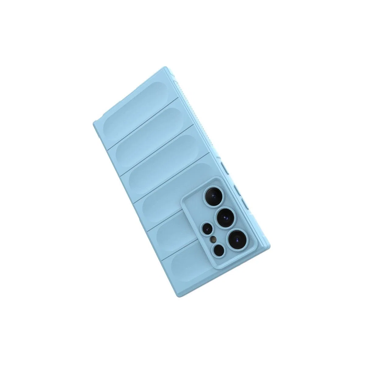 Samsung Galaxy S24 Ultra Kılıf Optimum Silikon - Sky Blue görsel 2