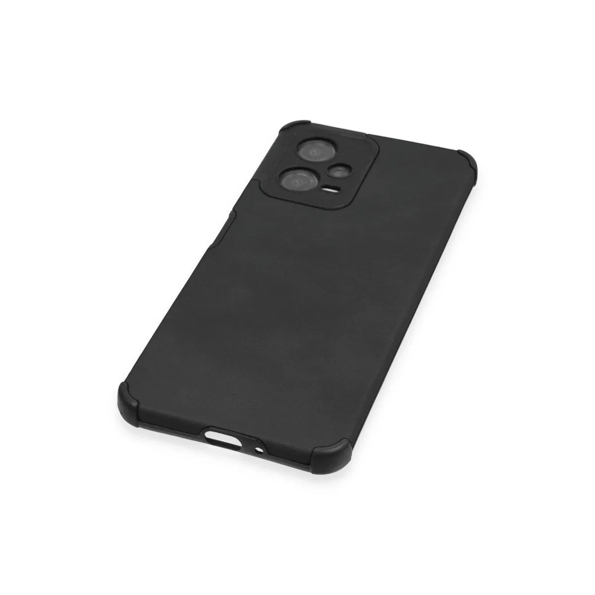 Xiaomi Redmi Note 12 5g Kılıf Loop Deri Silikon - Siyah görsel 4