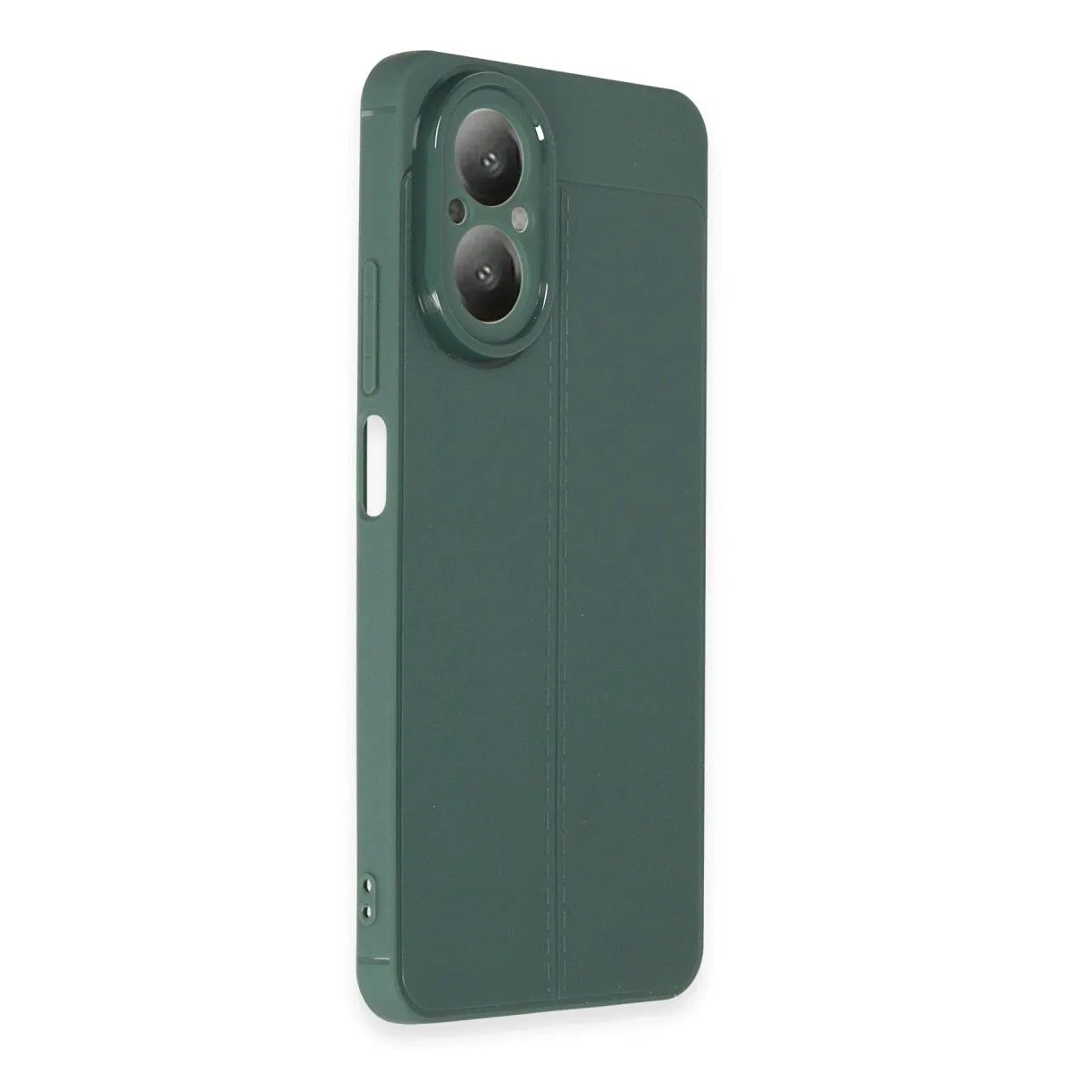 Realme 12 Lite Kılıf Auto Focus Kapak - Koyu Yeşil görsel 2