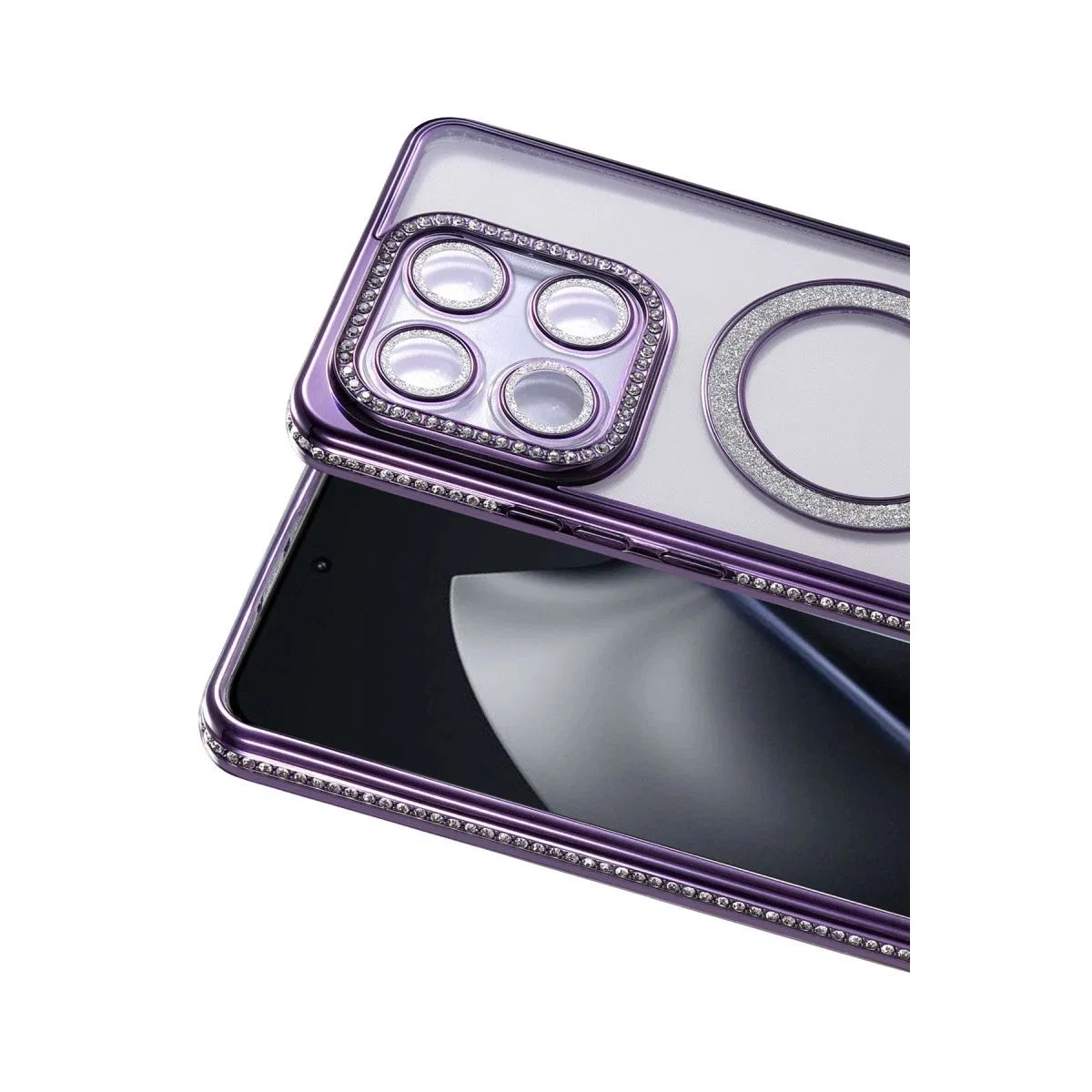 Joko Xiaomi Mi 15t Pro Joke Simli Magneticsafe Kılıf - Derin Mor görsel 2