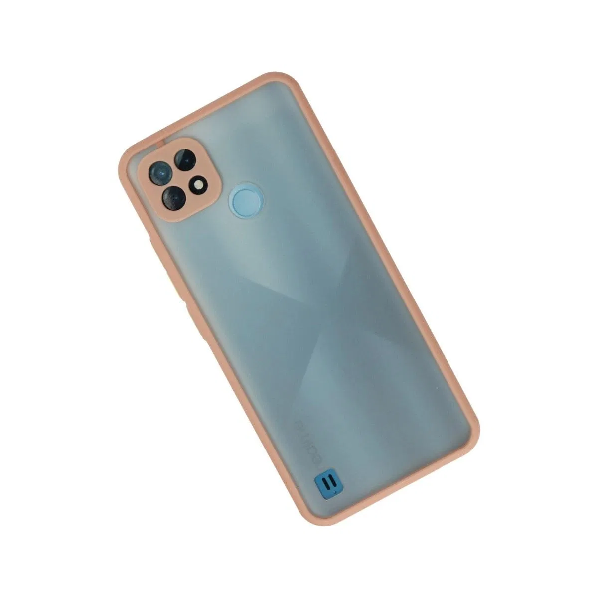 Realme C21 Kılıf Montreal Silikon Kapak - Pembe görsel 2