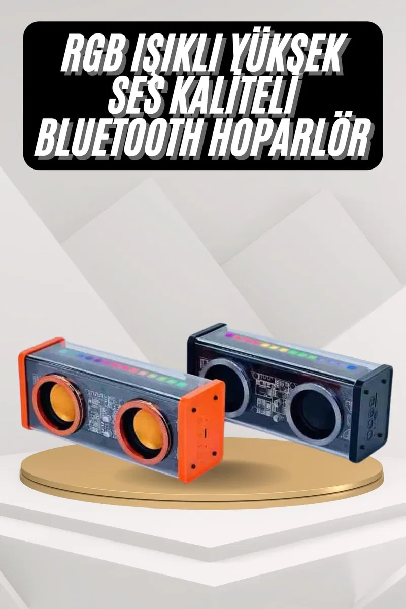 Bluetooth Hoparlör Taşınabilir Hoparlör 5. 0 Bluetooth TWS Stereo Kablosuz