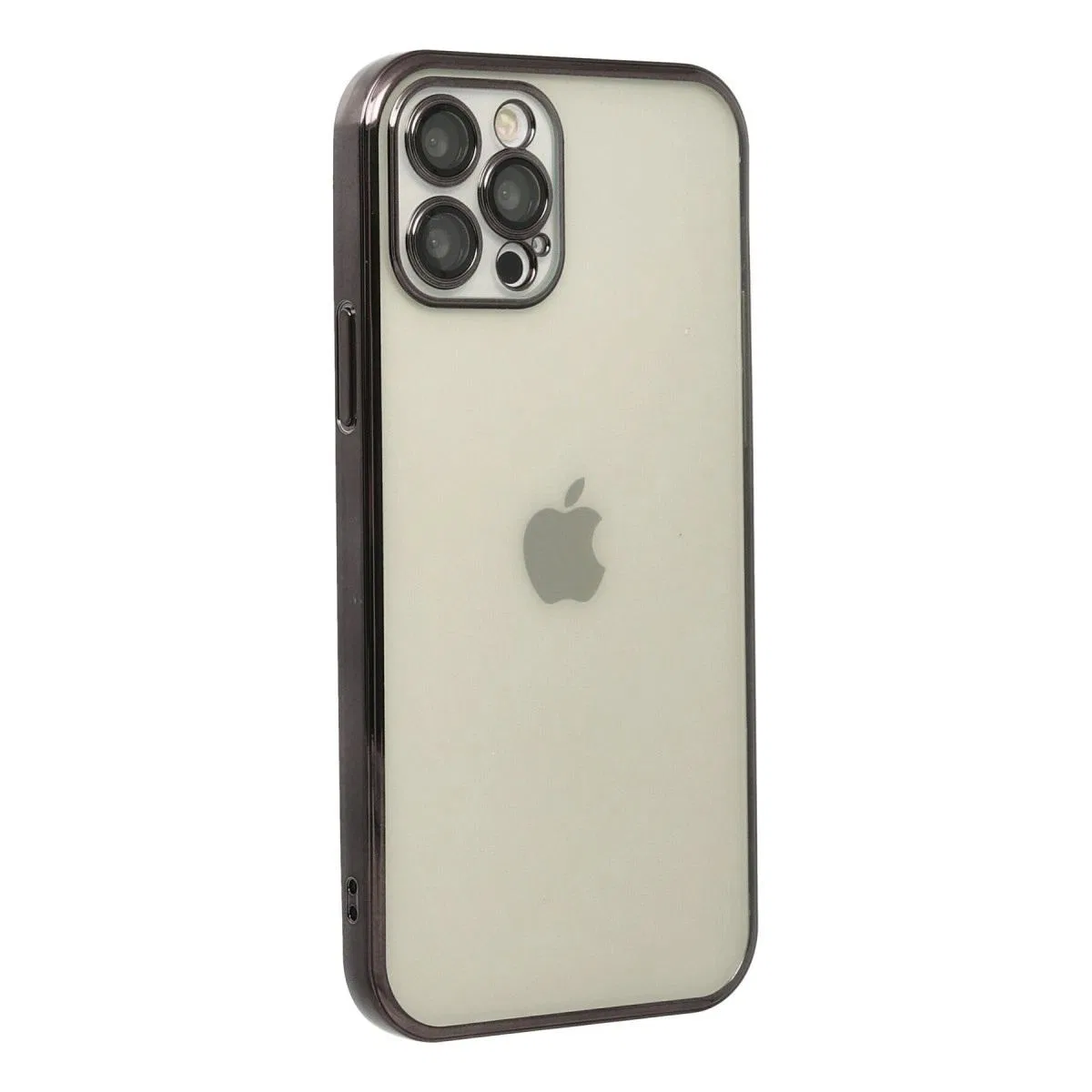 Apple İphone 12 Pro Max Kılıf Razer Lensli Silikon - Siyah görsel 3