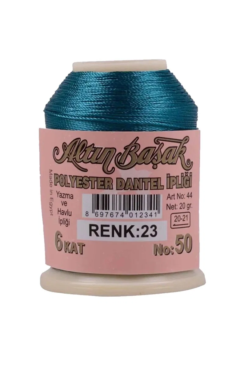 3 Adet Altınbaşak Oya ve Dantel İpi 20 gr - Royaleks - No: 244 - 465 - 023 görsel 4