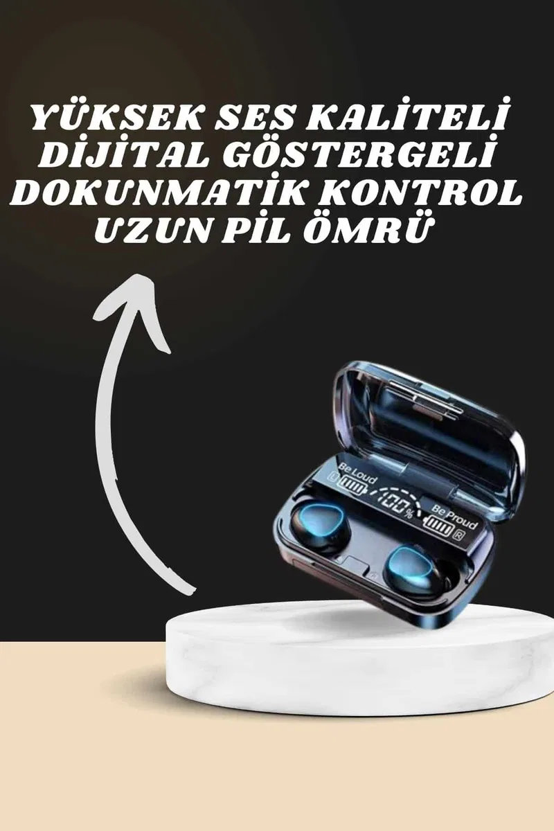 Yeni Model Akıllı Saat ve Kulaklık Kampanyası Nabızz Ölçer Bluetooth Bağlantılı Uzun Pil Ömrü görsel 2