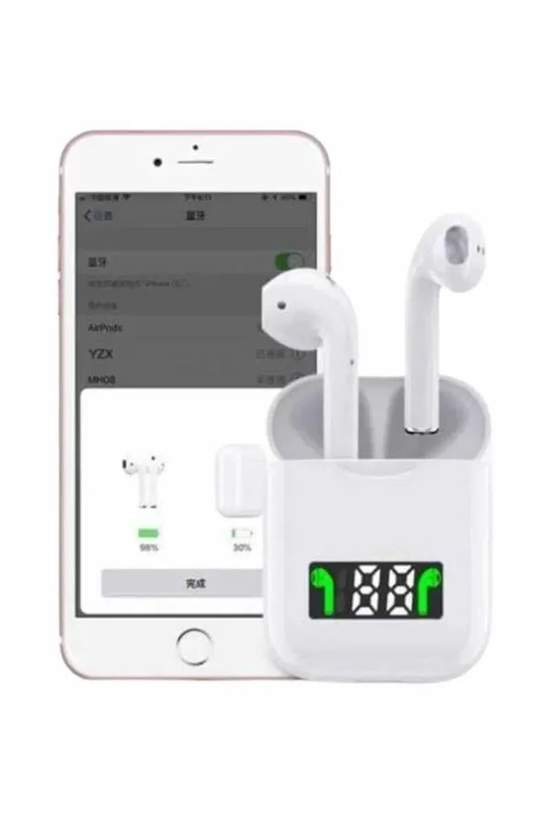 Bluetooth Kulaklık Dokunmatik Kontrol Uzun Pil Ömrü Dijital Göstergeli görsel 4