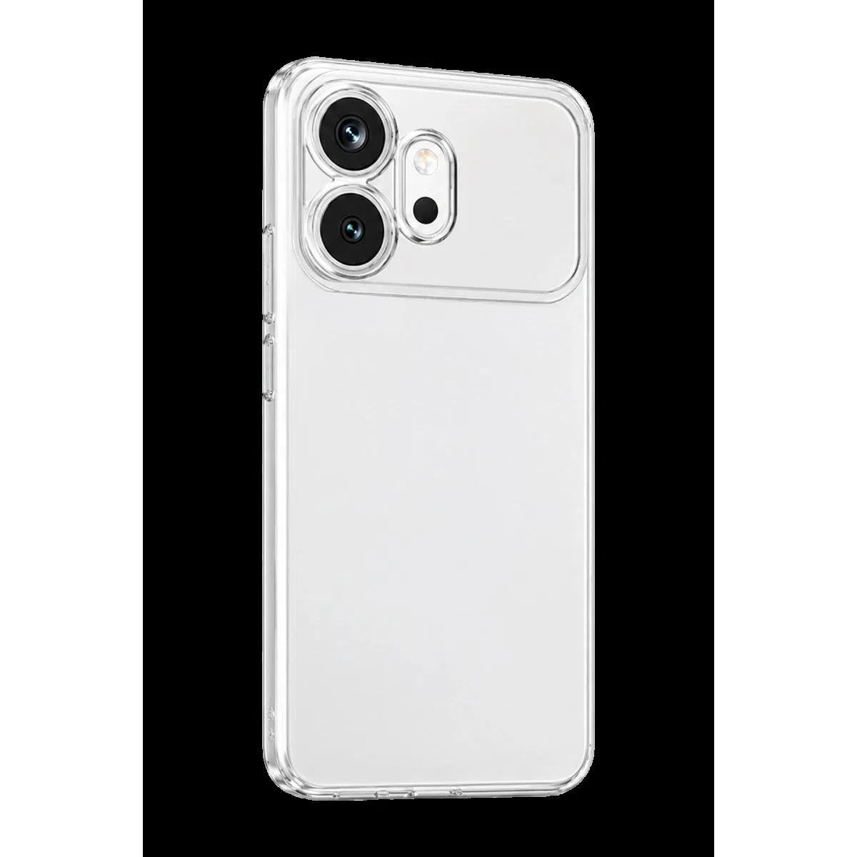 Huawei Honor 600 Lüx Şeffaf Silikon - Şeffaf görsel 2