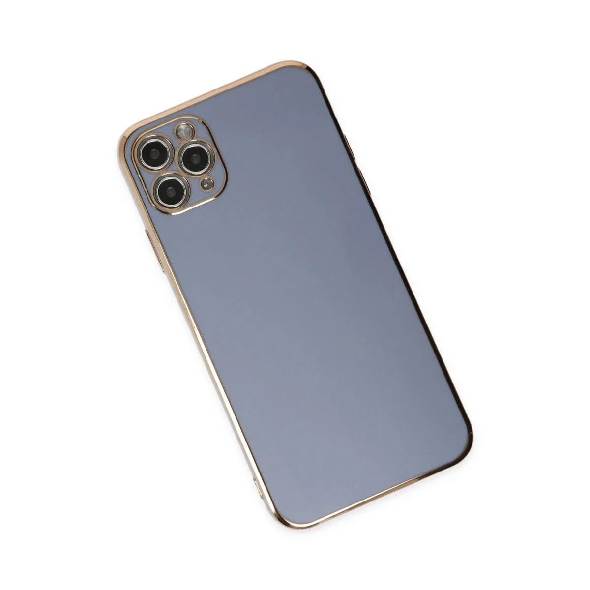 Apple İphone 11 Pro Max Kılıf Volet Silikon - Mavi görsel 3