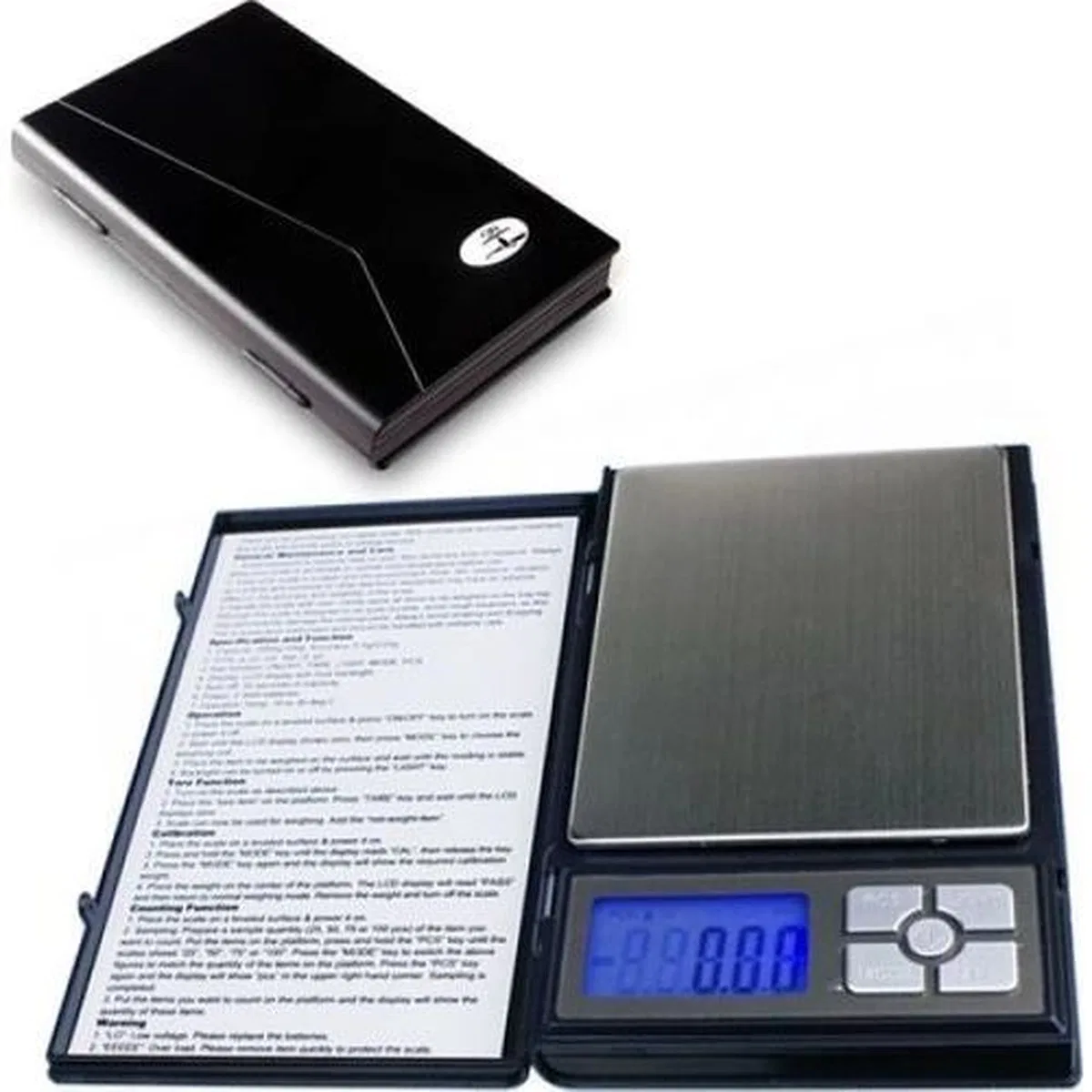 Diamond Dijital Göstergeli Notebook Hassas Kuyumcu Terazisi (500 Gr-0. 01))