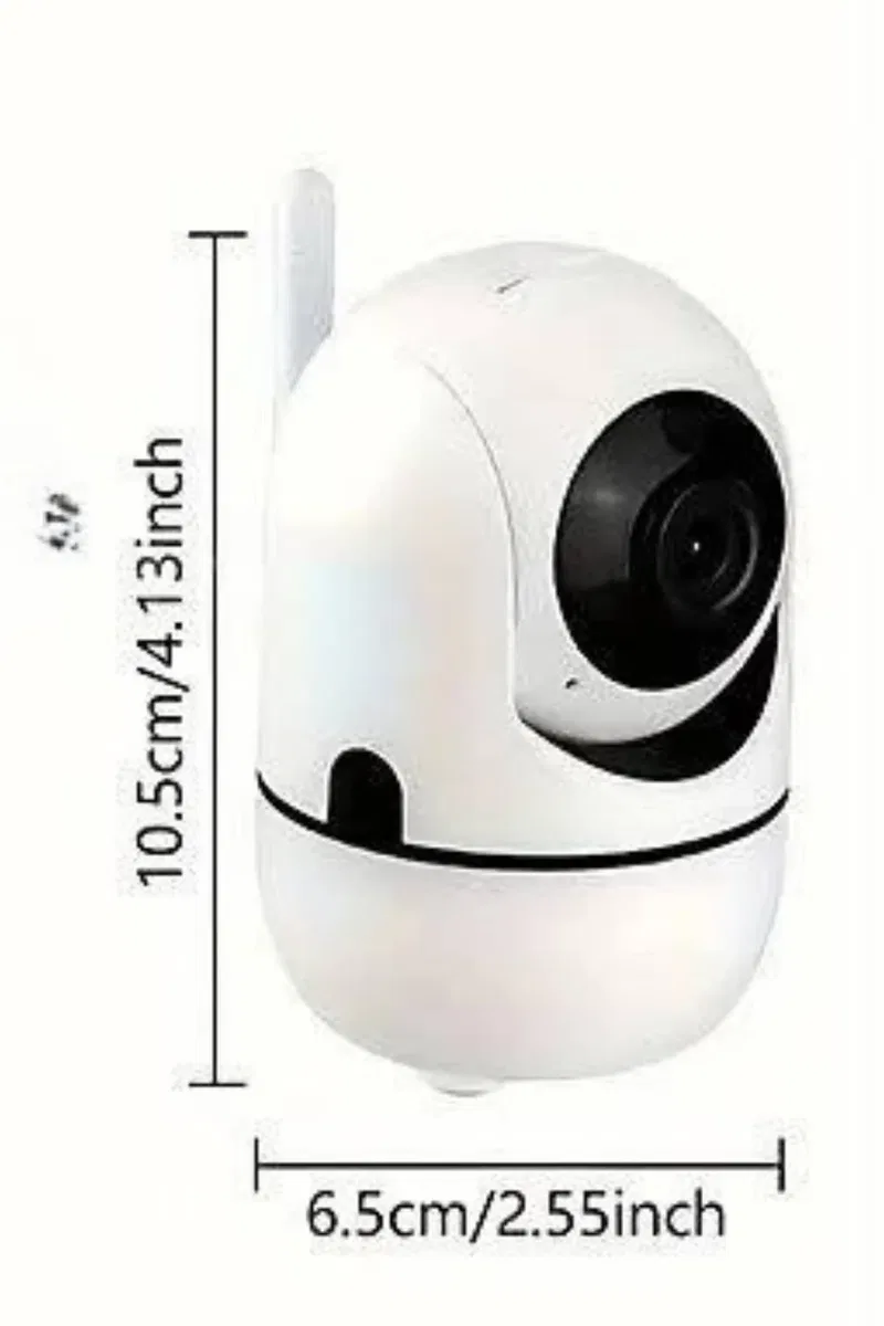 360° Full HD Akıllı Kamera Hareket Sensörlü Wifi Kamera Çocuk Güvenlik Kamerası görsel 5