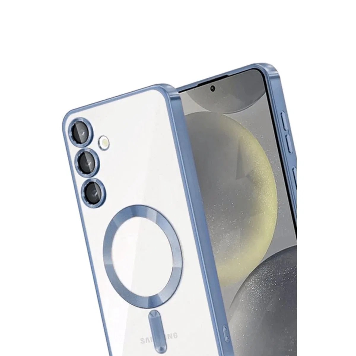 Samsung Galaxy A55 5g Kross Magneticsafe Kapak - Sierra Blue görsel 3