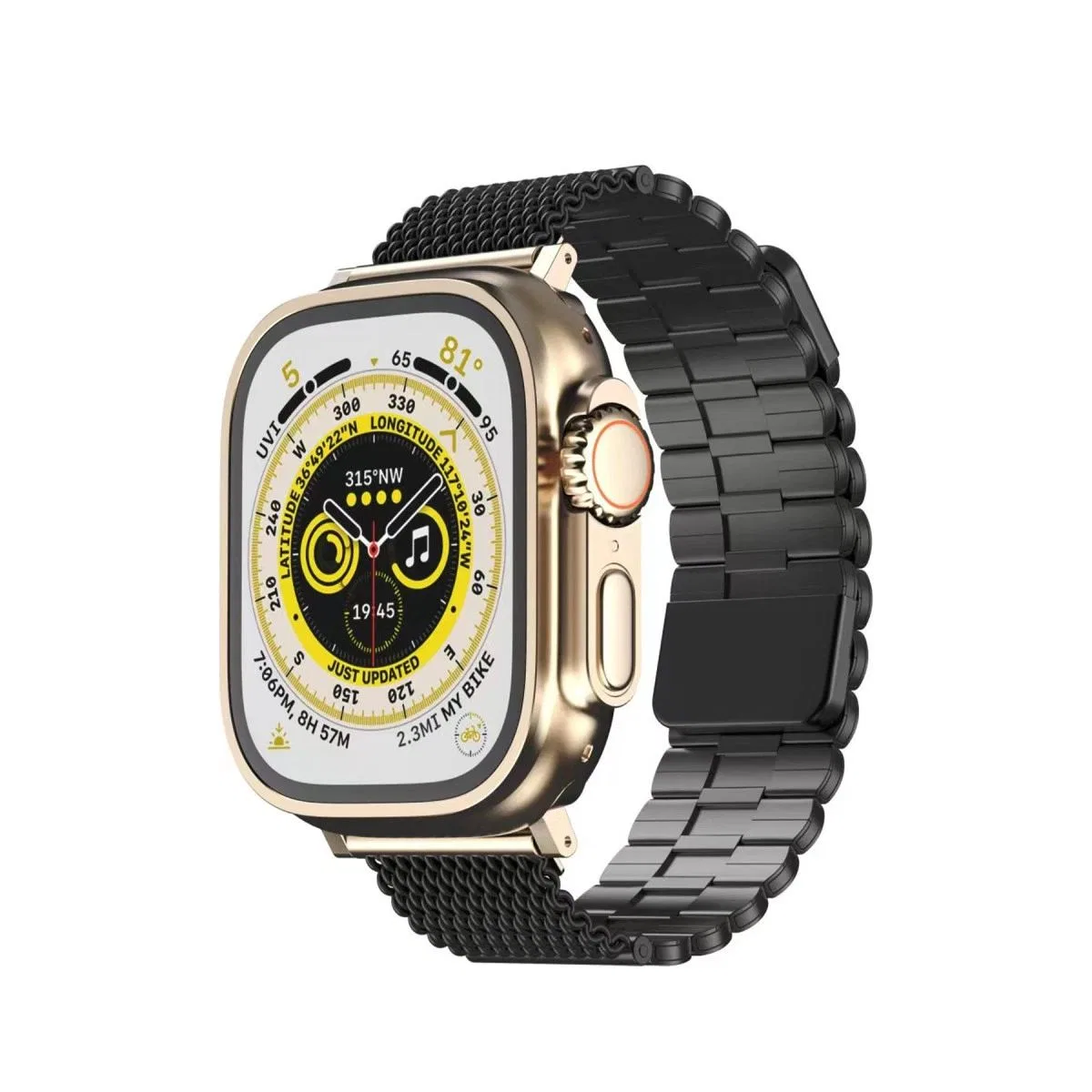 Apple Watch 42mm Ascend Metal Kordon (saat Değildir) - Siyah