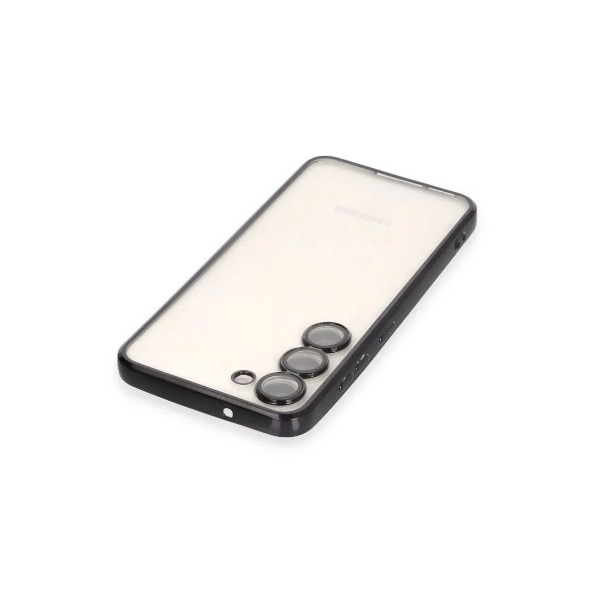 Samsung Galaxy S23 Kılıf Razer Lensli Silikon - Siyah görsel 3