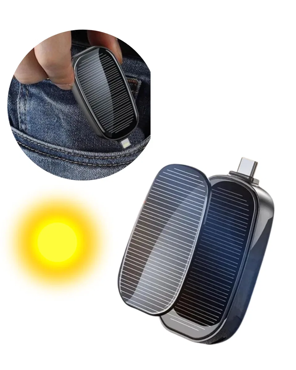 Taşınabilir Solar Powerbank 1200mAh Outdoor Kullanım görsel 3