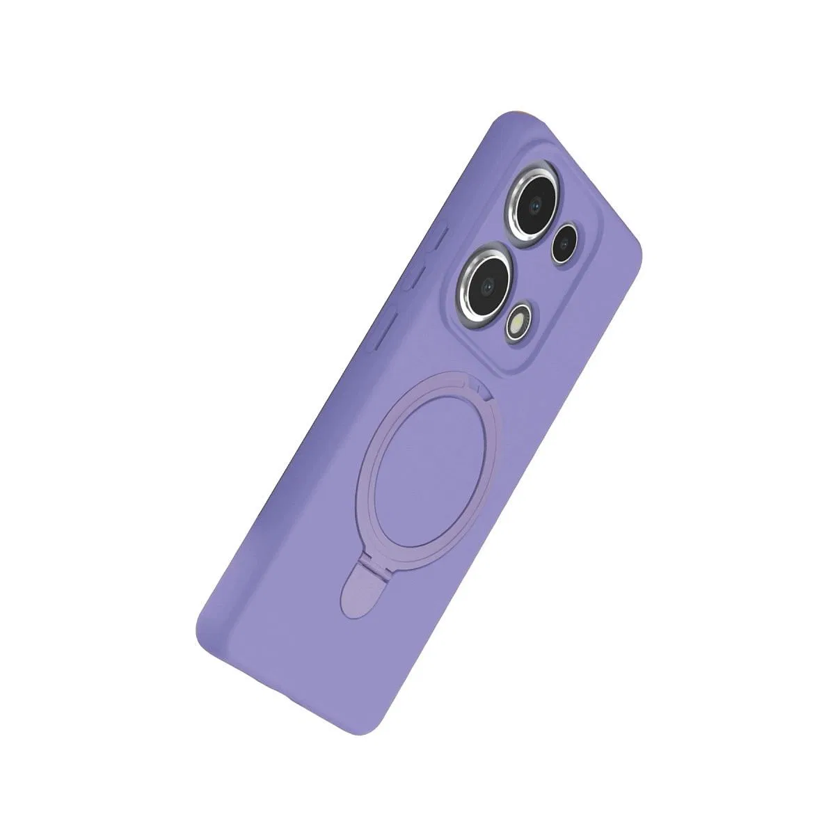 Xiaomi Redmi Note 13 Pro 4g Regal Magsafe Standlı Kapak - Lila görsel 4