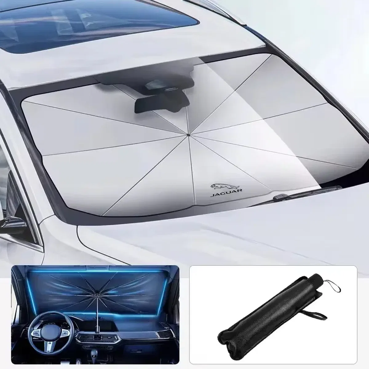 Audi A3, VW Tiguan, Ford Mondeo, Opel Insignia, Honda Civic Uyumlu Oto Şemsiye görsel 2