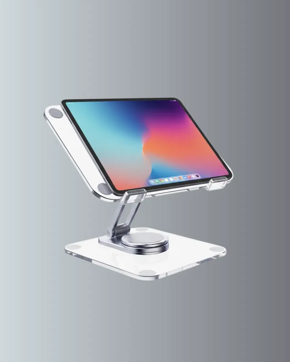 Çift Eksenli Ayarlanabilir Tablet Destek Standı Yeni Nesil görsel 4
