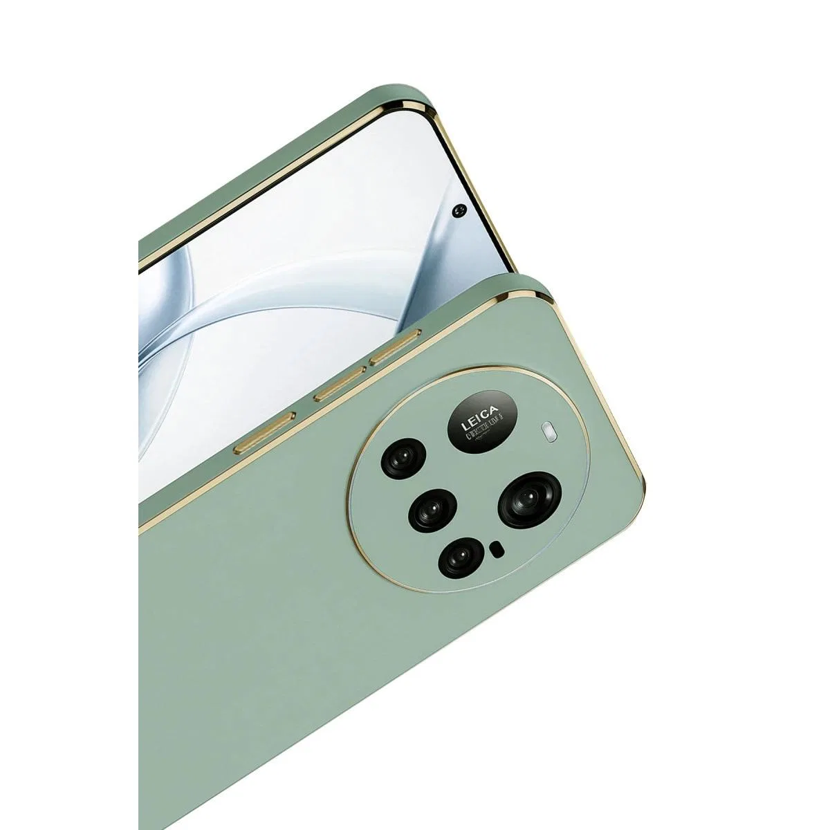 Xiaomi Mi 15 Ultra Kılıf Volet Silikon - Açık Yeşil görsel 2