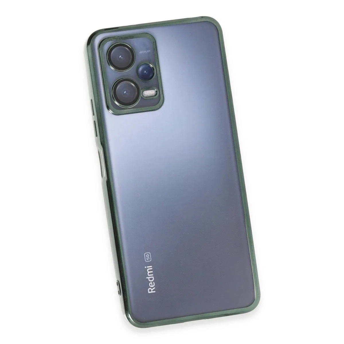 Xiaomi Redmi Note 12 5g Kılıf Razer Lensli Silikon - Yeşil görsel 4