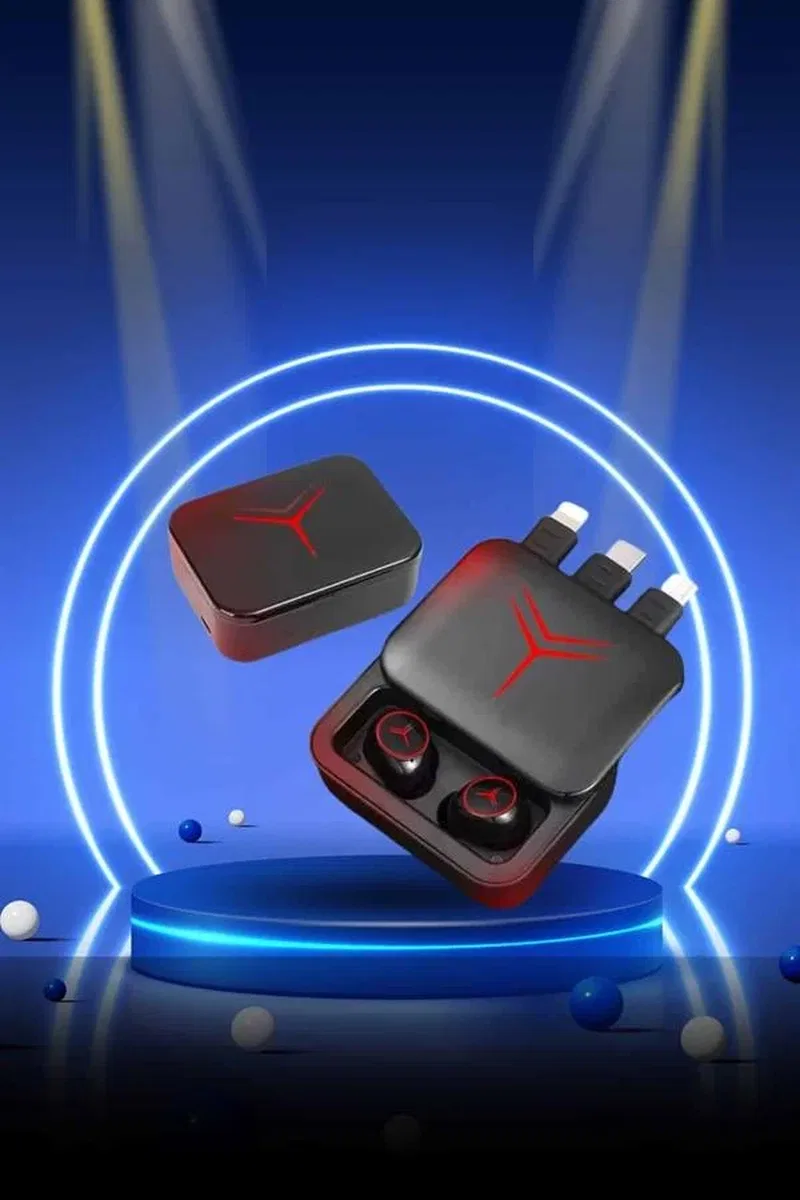 Ucuz Kaliteli Akıllı Saat ve Powerbank Bluetooth Kulaklık 5. 1 Stereo ANC Özelliği görsel 4