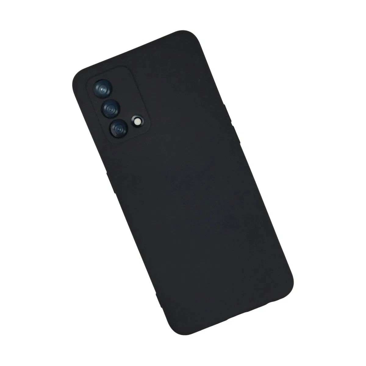 Oppo A74 4g Kılıf Nano İçi Kadife Silikon - Lacivert görsel 2