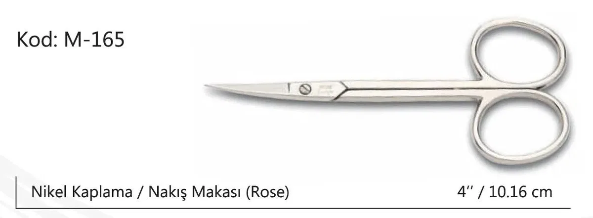 Europe Nakış Makası Süper Kalite No: 4 10, 16 Cm