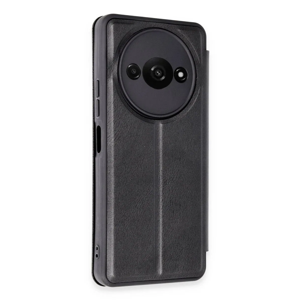 Xiaomi Redmi A3 4g Kılıf Flip Cover - Siyah görsel 2