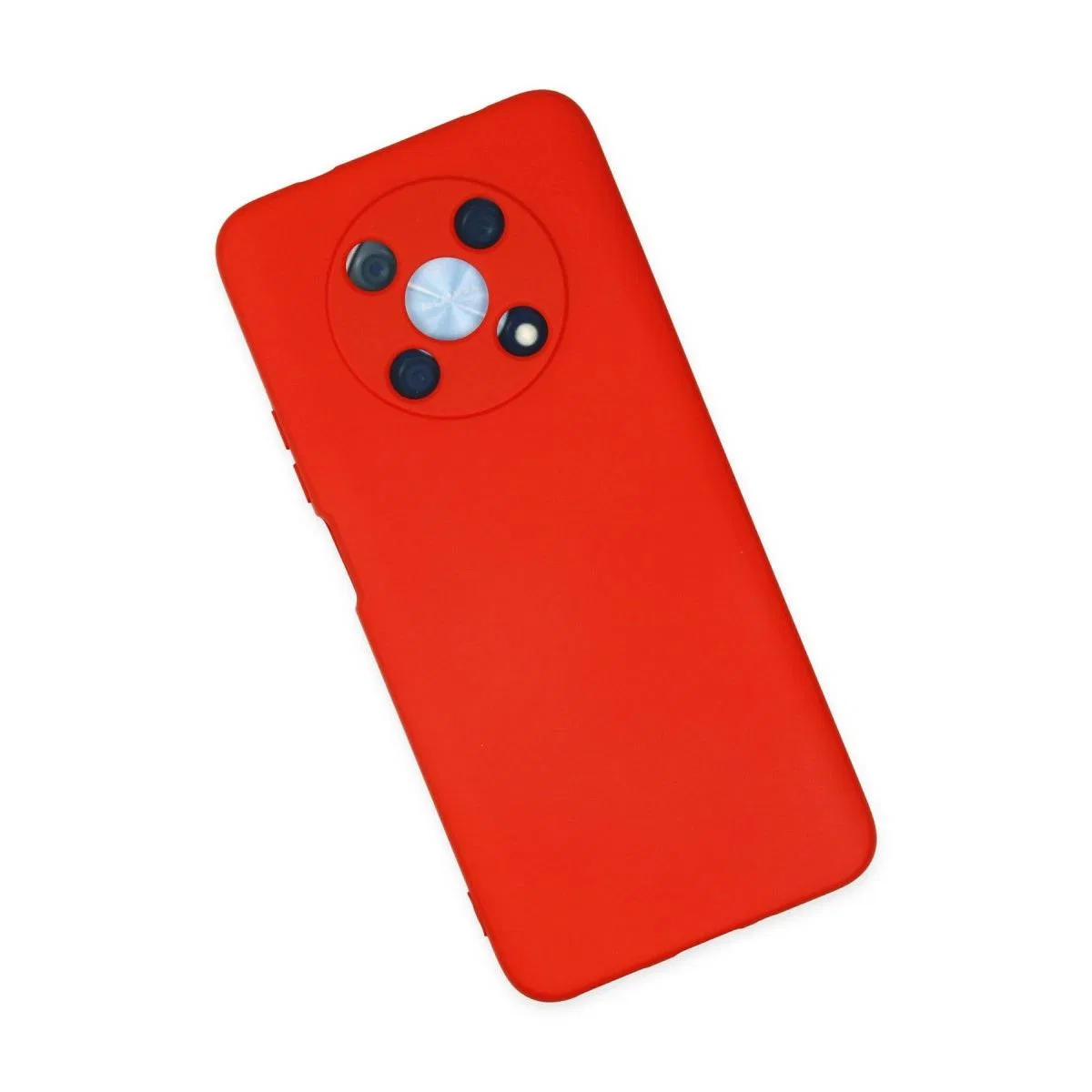 Huawei Nova Y90 Kılıf Nano İçi Kadife Silikon - Kırmızı görsel 3