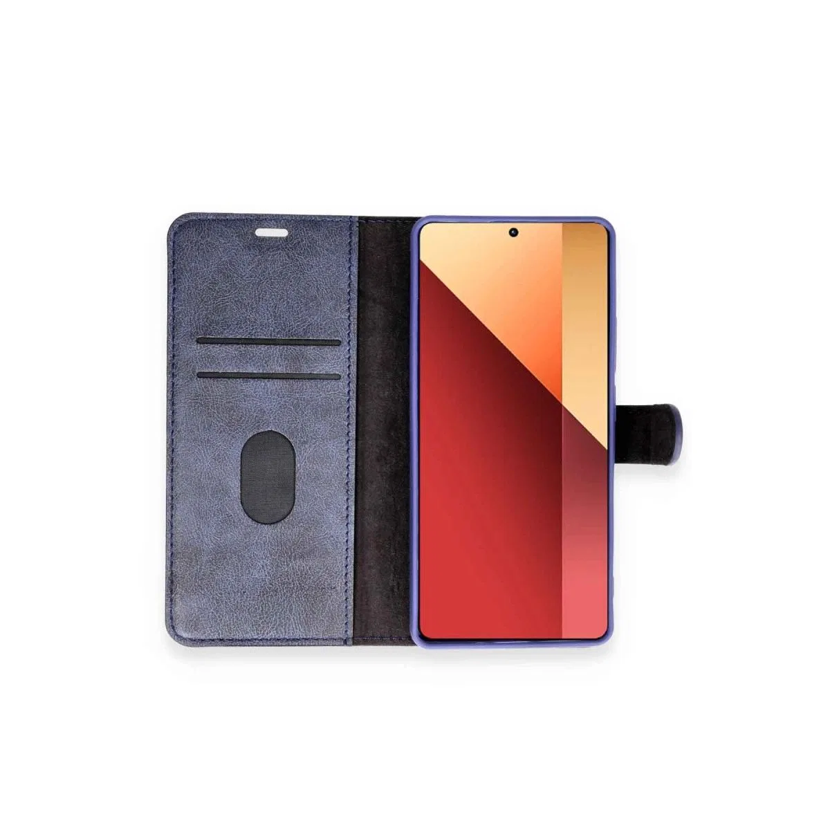 Xiaomi Redmi Note 13 Pro 4g Kılıf Trend S Plus Kapaklı Kılıf - Yeşil görsel 3