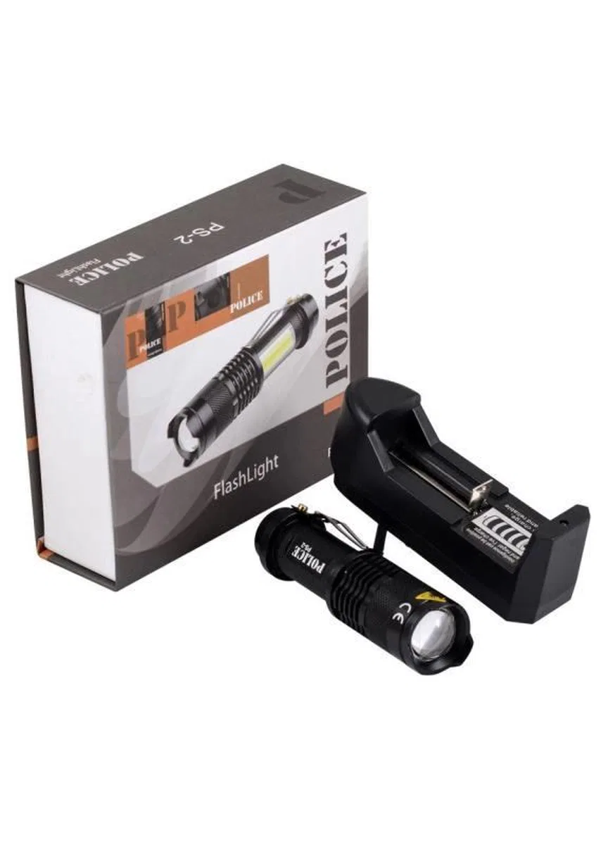 Ps-2 Cree Q5 Led Şarjlı El Feneri görsel 2