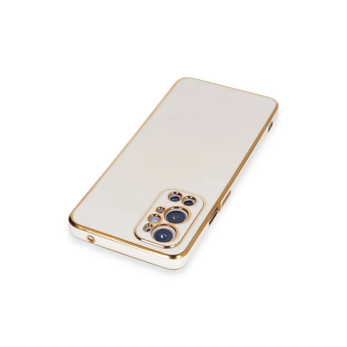 One Plus 9 Pro Kılıf Volet Silikon - Beyaz görsel 3