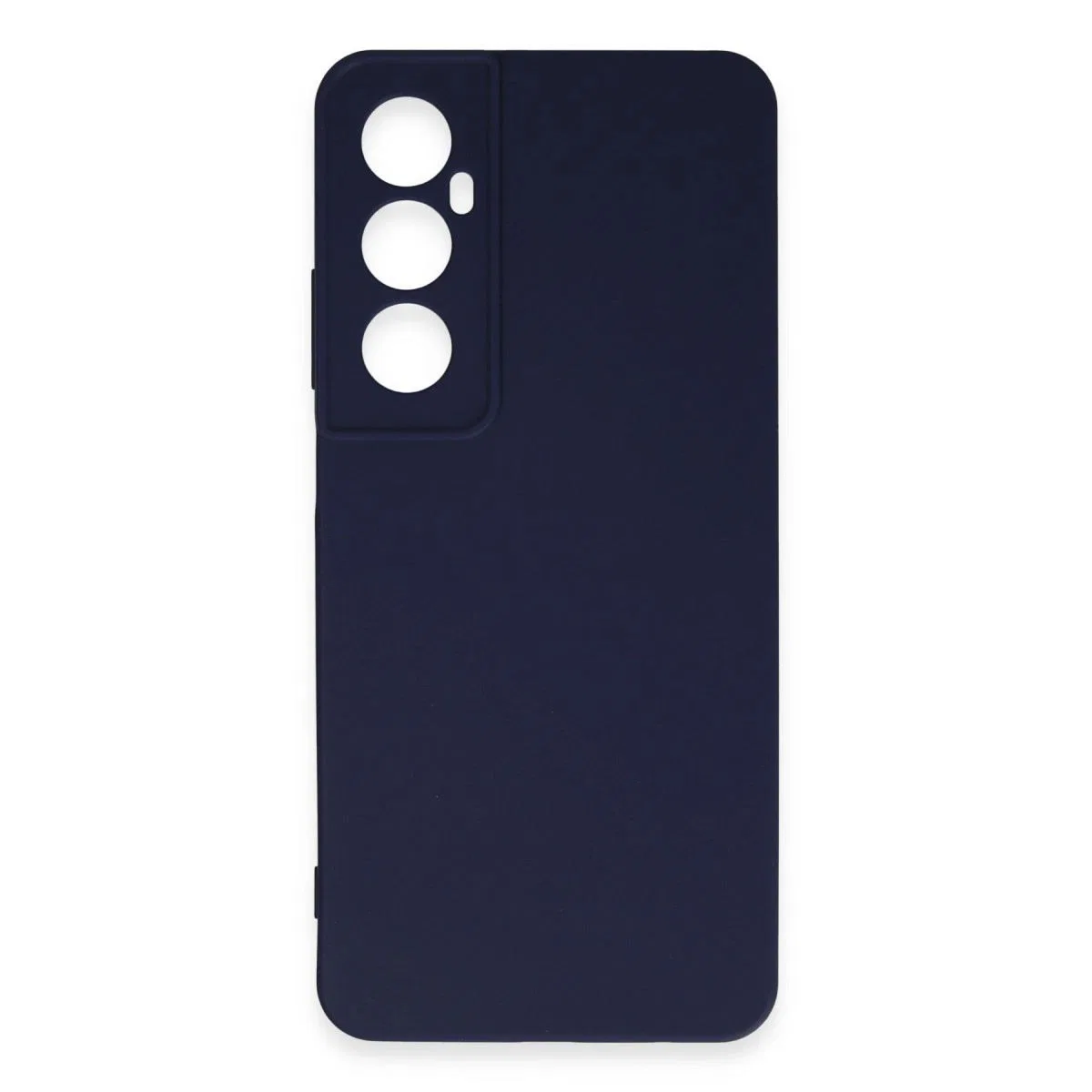 Realme C65 Kılıf First Silikon - Lacivert görsel 2