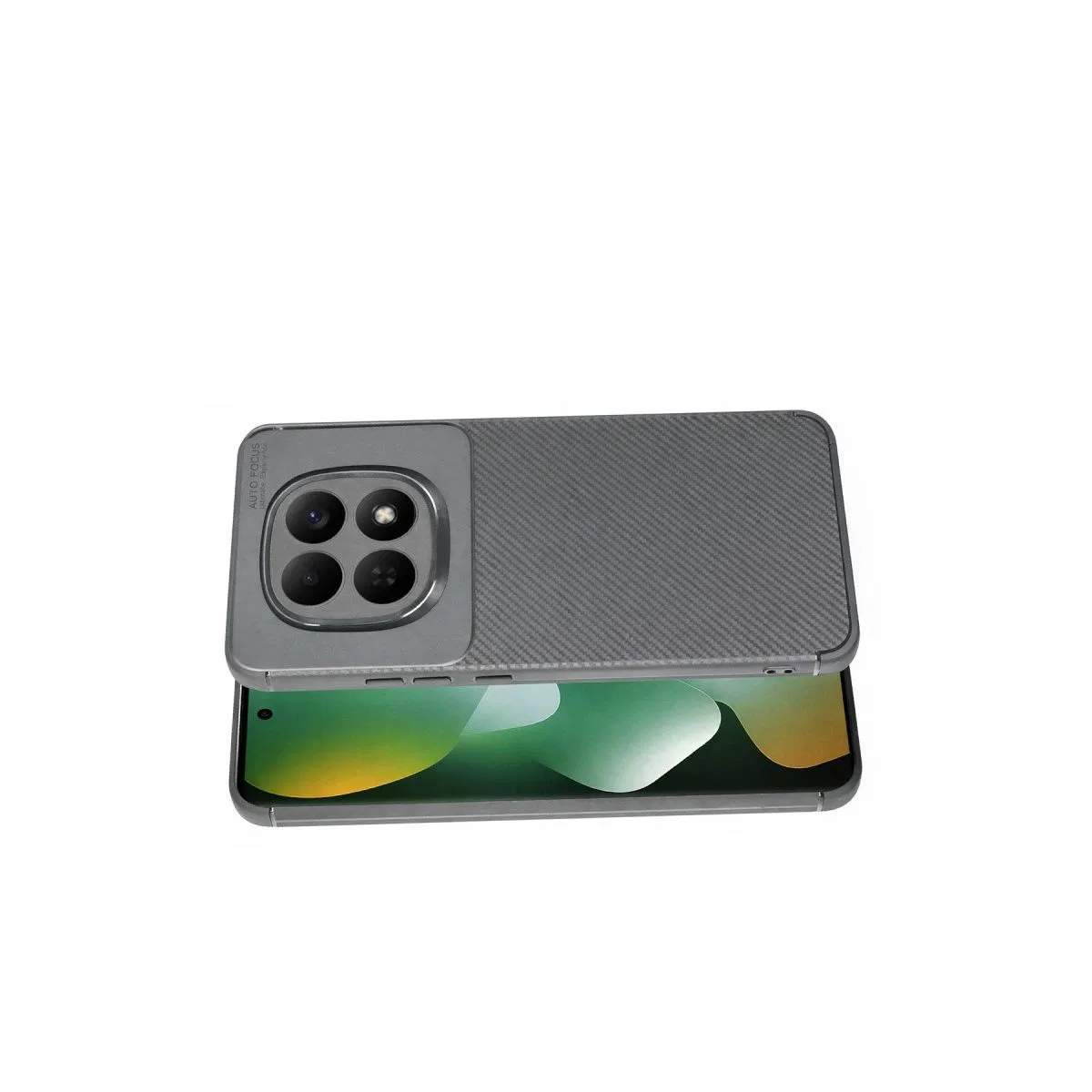 Xiaomi Redmi Note 15 Pro Plus 5g Auto Focus Karbon Kapak - Gri görsel 4