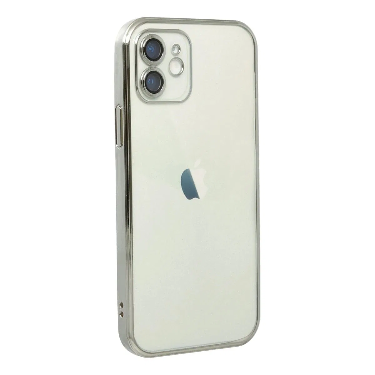 Apple İphone 11 Kılıf Razer Lensli Silikon - Gümüş görsel 3