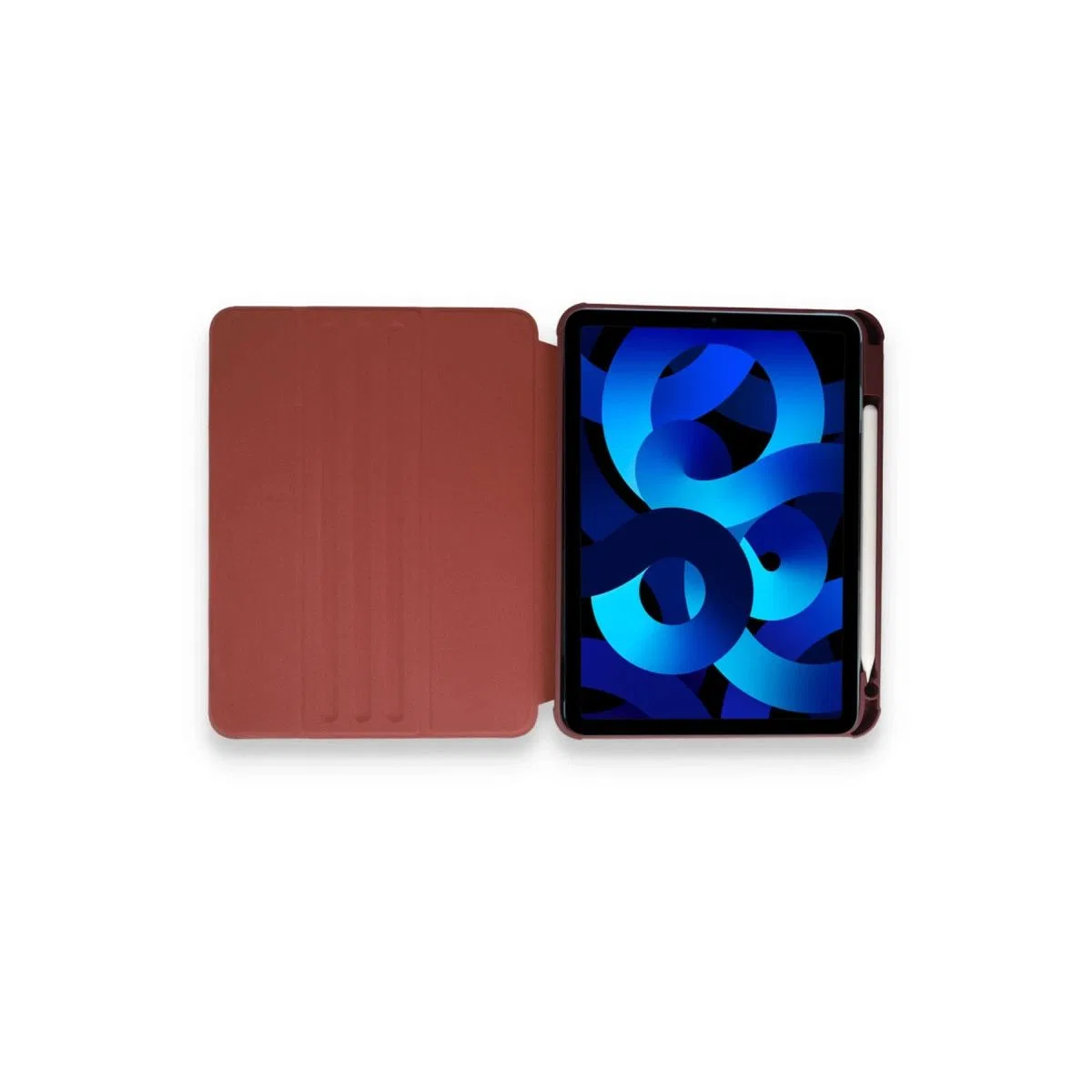 Apple İpad Pro 11 (2021) Kılıf Ling 360 Kalemlikli Tablet Kılıf - Mor görsel 4