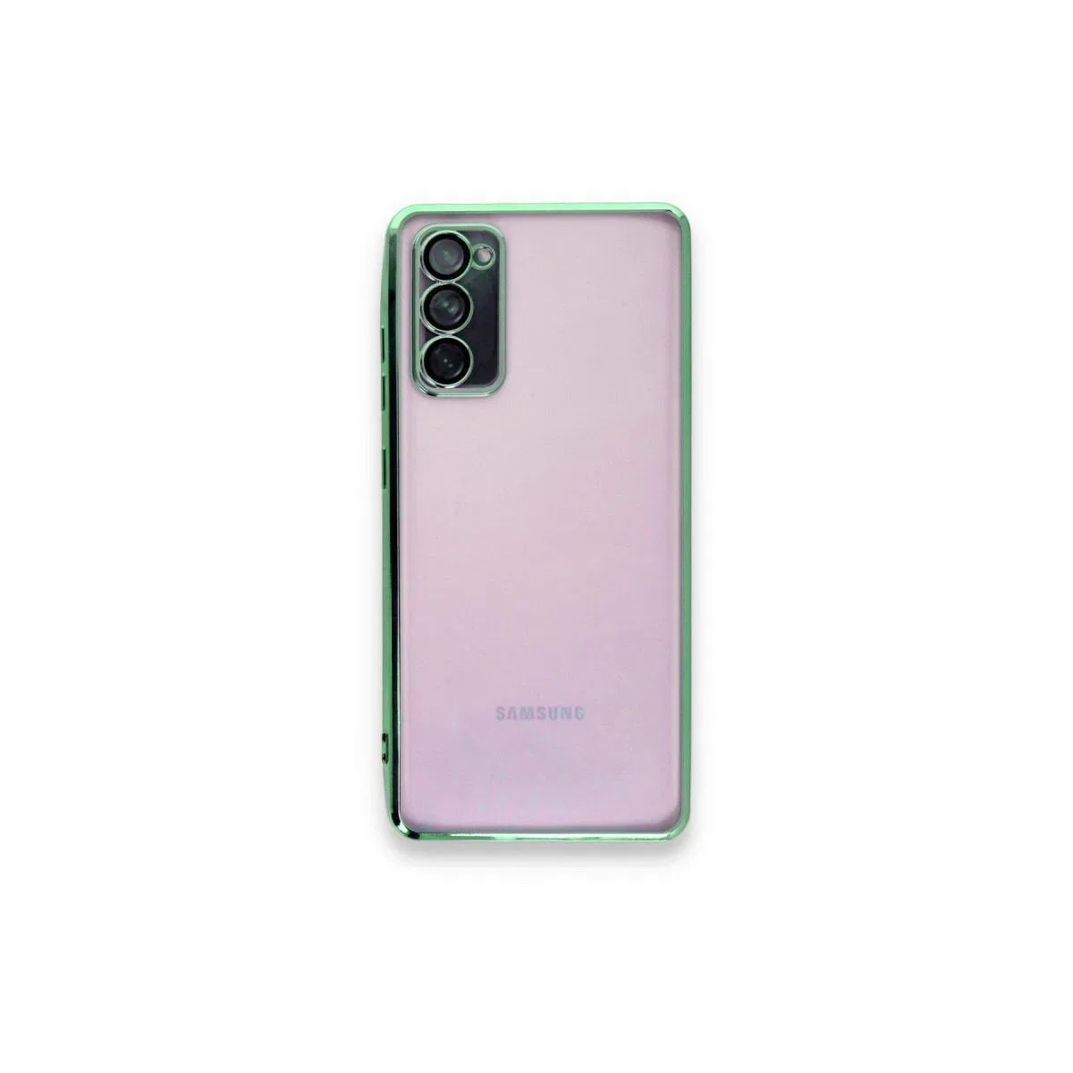 Samsung Galaxy S20 Fe Kılıf Razer Lensli Silikon - Yeşil görsel 2