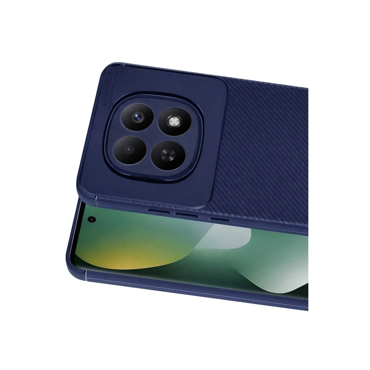 Xiaomi Redmi Note 15 Pro Plus 5g Auto Focus Karbon Kapak - Lacivert görsel 2