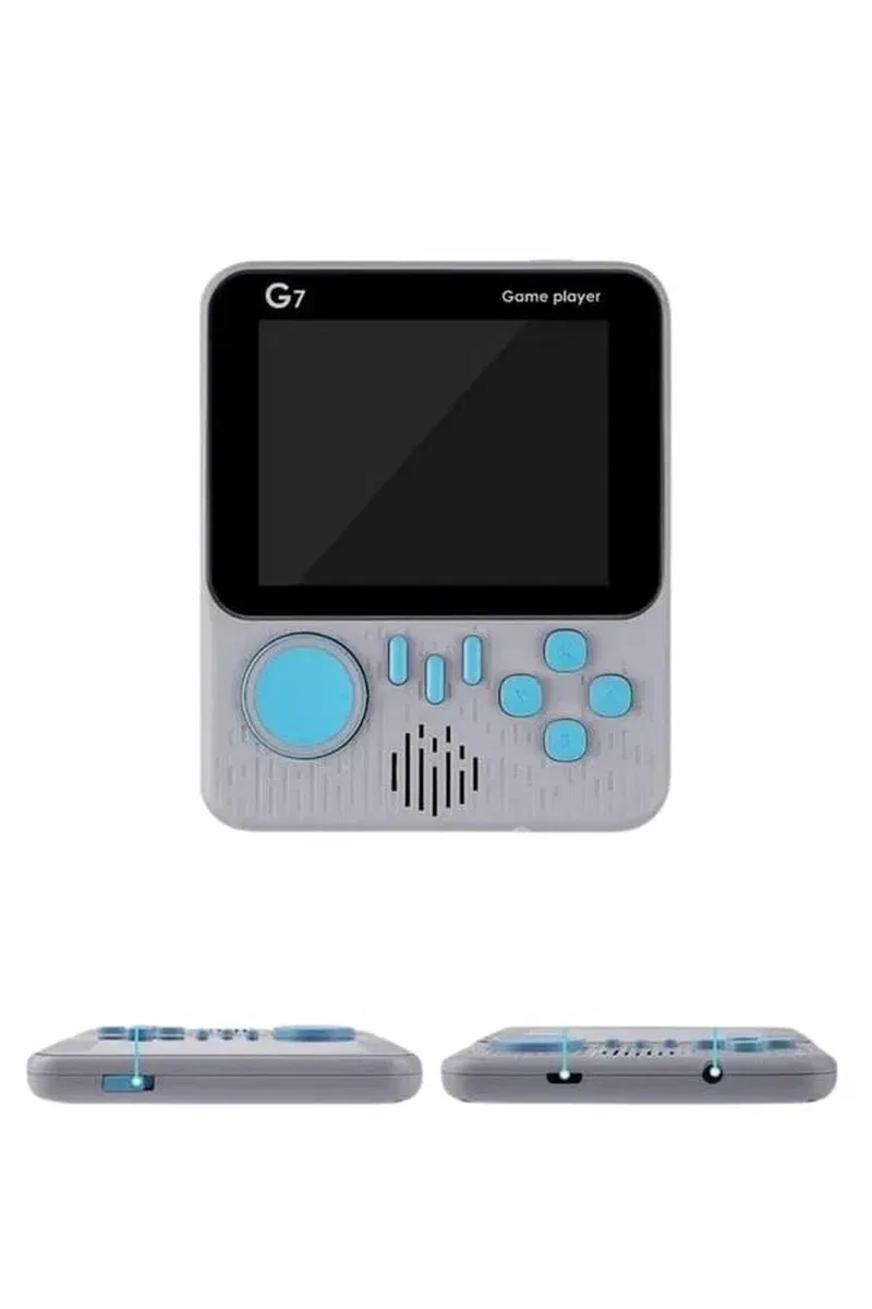 3. 5 İnç Mini Atari Taşınabilir Oyun Konsolu 666 Adet Retro Oyun görsel 4
