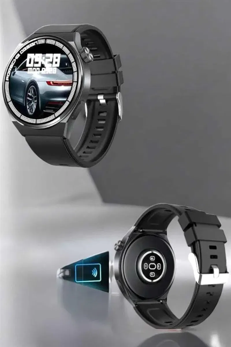 Akıllı Saat Nabız Sensörlü Bildirim Görebilen Spor Modları GPS Takibi Yeni Nesil görsel 5