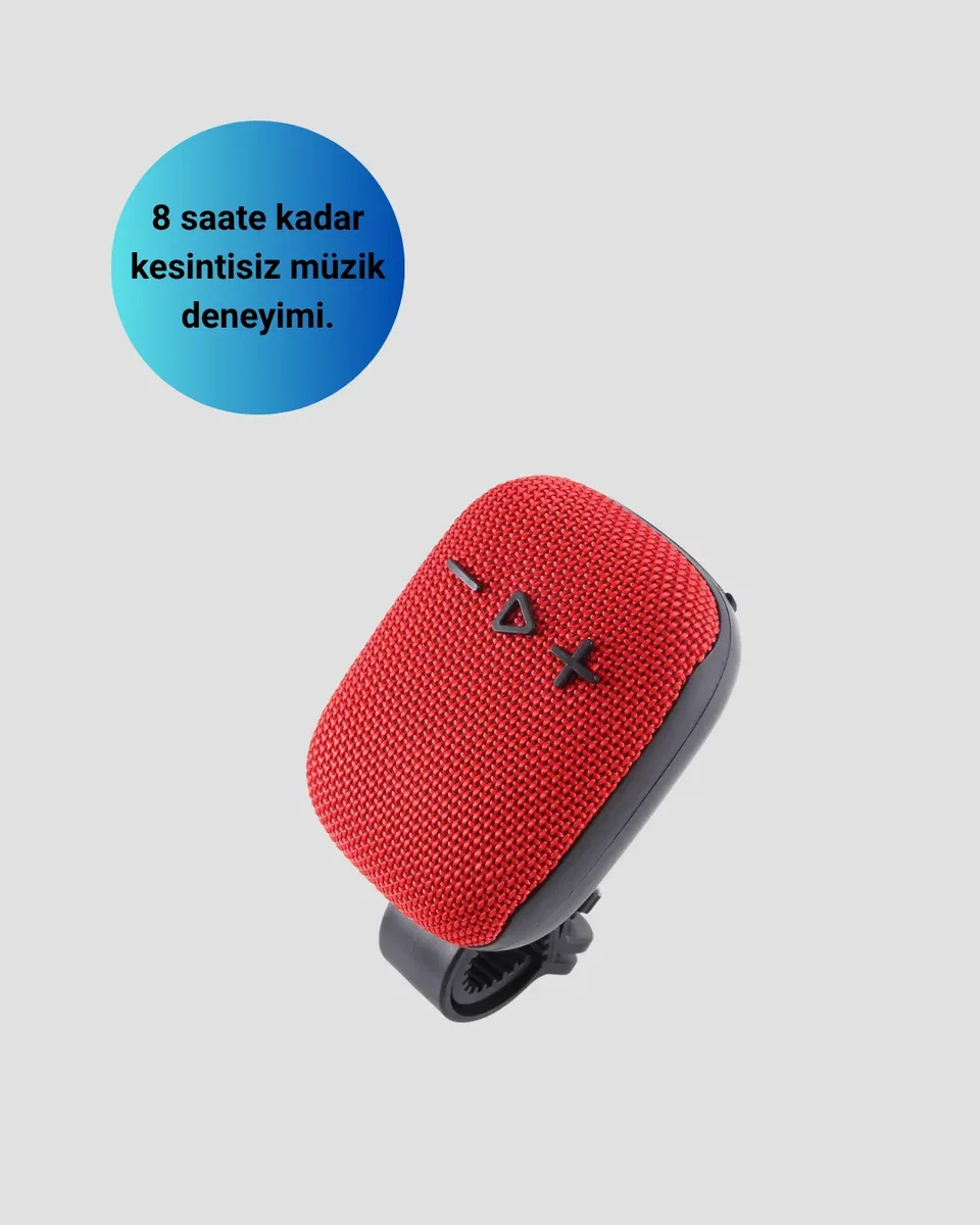 USB TF Kart ve FM Radyolu Bluetooth Hoparlör 5W görsel 4